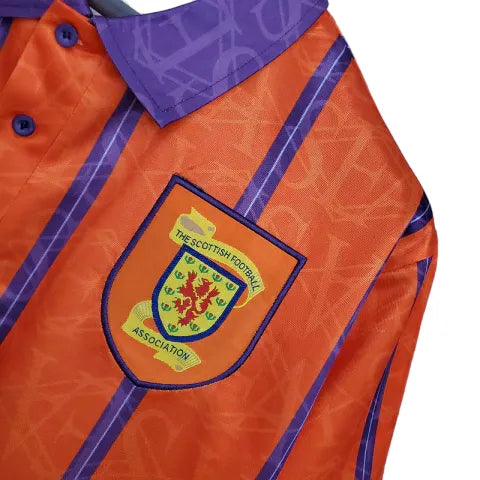 Camisa Escócia Retrô 1994 Laranja - Umbro