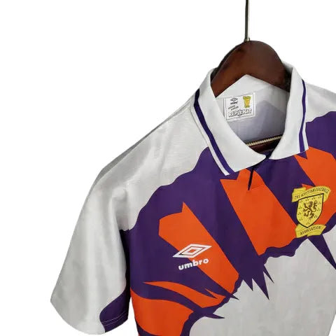 Camisa Escócia Retrô 1991/1993 Branca - Umbro