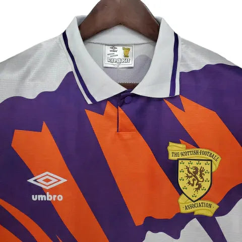 Camisa Escócia Retrô 1991/1993 Branca - Umbro