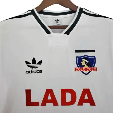 Camisa Colo-Colo Retrô 1991 Branca - Adidas