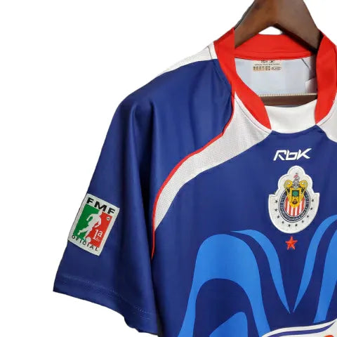 Camisa Chivas Retrô 2006/2007 Azul - Reebok