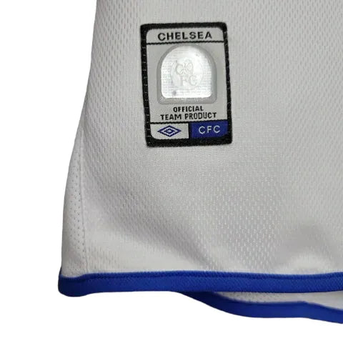 Camisa Chelsea Retrô 2003/2005 Azul e Branca - Umbro