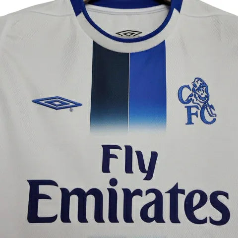 Camisa Chelsea Retrô 2003/2005 Azul e Branca - Umbro