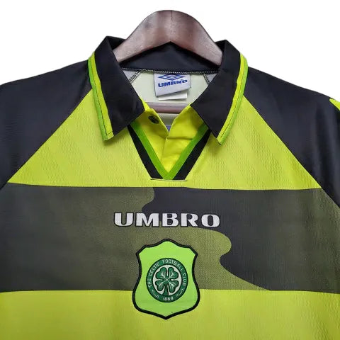 Camisa Celtic Retrô 1996/1997 Verde e Preta - Umbro