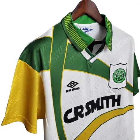 Camisa Celtic Retrô 1993/1995 Branca e Verde - Umbro