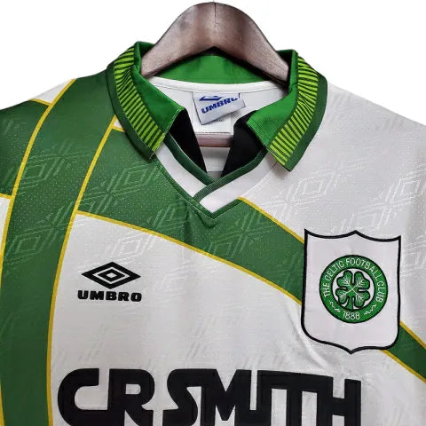 Camisa Celtic Retrô 1993/1995 Branca e Verde - Umbro