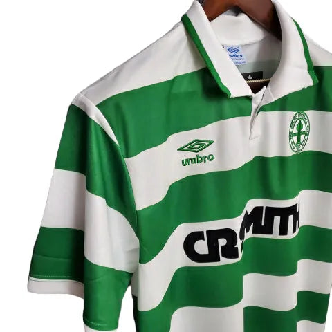 Camisa Celtic Retrô 1987/1989 Verde e Branca - Umbro