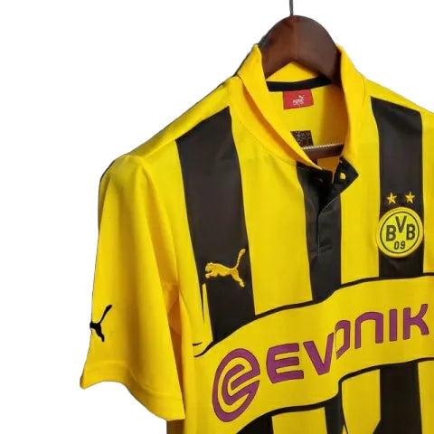 Camisa Retrô Borussia Dortmund 12/13 - Masculina Puma - Amarela e preta