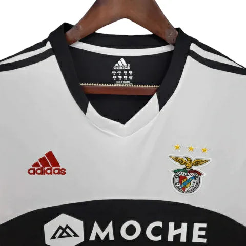 Camisa Retrô Benfica 2013/2014 - Masculina Adidas - Preta e branca