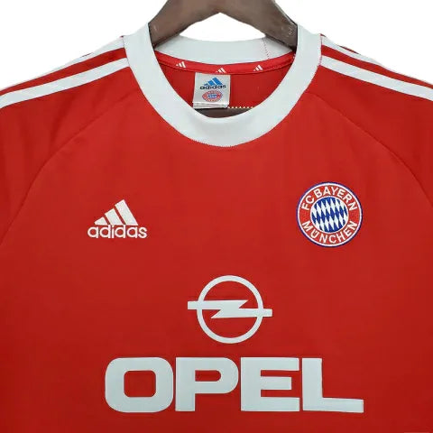 Camisa Retrô Bayern de Munique 2000/2001 - Masculina Adidas - Vermelha