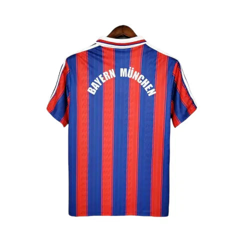 Camisa Retrô Bayern de Munique 1995/1997 - Masculina Adidas - Azul e vermelha