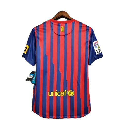 Camisa Barcelona Retrô 2011/2012 Azul e Grená - Nike