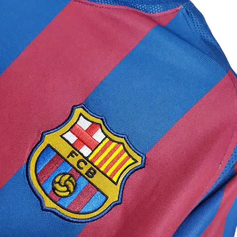 Camisa Barcelona Retrô 2006 Azul e Vermelha - Nike