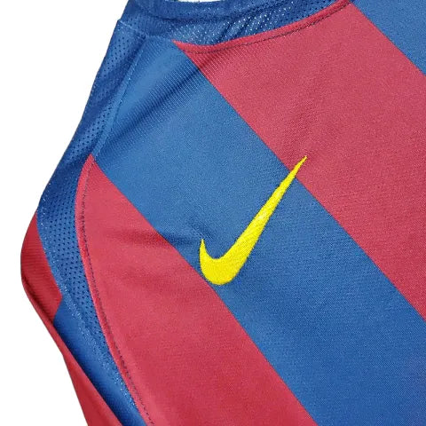 Camisa Barcelona Retrô 2006 Azul e Vermelha - Nike