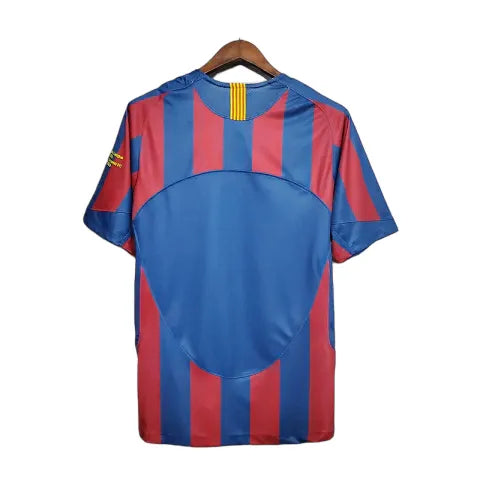 Camisa Barcelona Retrô 2006 Azul e Vermelha - Nike