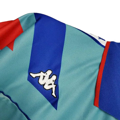 Camisa Barcelona Retrô 1992/1995 Azul - Kappa