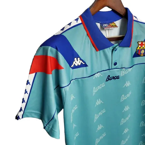 Camisa Barcelona Retrô 1992/1995 Azul - Kappa