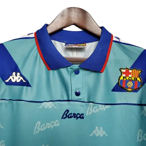 Camisa Barcelona Retrô 1992/1995 Azul - Kappa