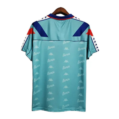 Camisa Barcelona Retrô 1992/1995 Azul - Kappa