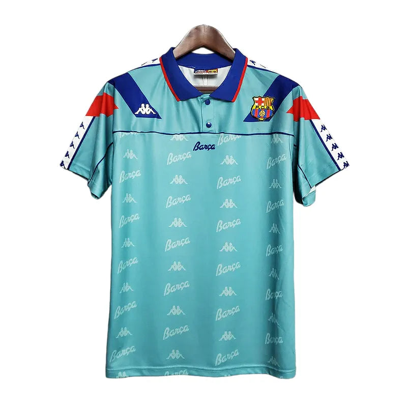 Camisa Barcelona Retrô 1992/1995 Azul - Kappa