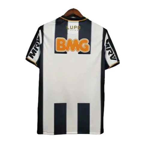 Camisa Retrô Atlético Mineiro 2013 - Masculina Lupo - Preta e branca