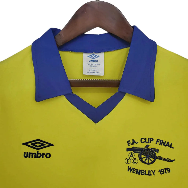 Camisa Arsenal Retrô 1971/1979 Amarela - Umbro