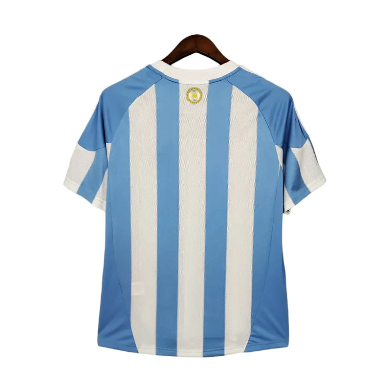 Camisa Retrô Seleção da Argentina I 2010 - Masculina Adidas - Azul e branca