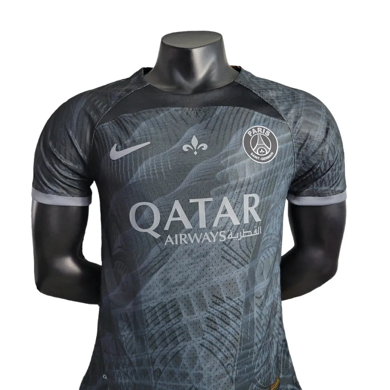 Camisa Paris Saint-Germain 23/24 - Jogador Nike Masculina - Preta