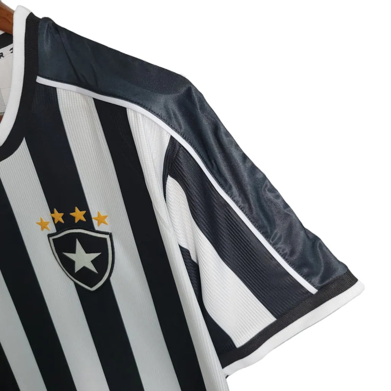 Camisa Botafogo l Retrô 99/20 Masculina - Preta e Branca