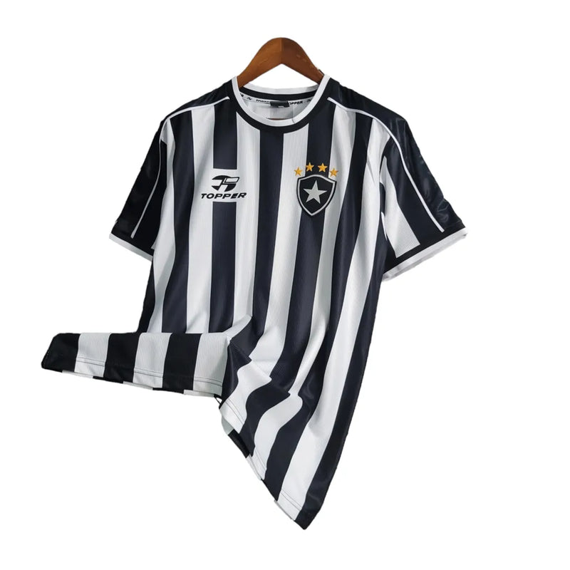 Camisa Botafogo l Retrô 99/20 Masculina - Preta e Branca