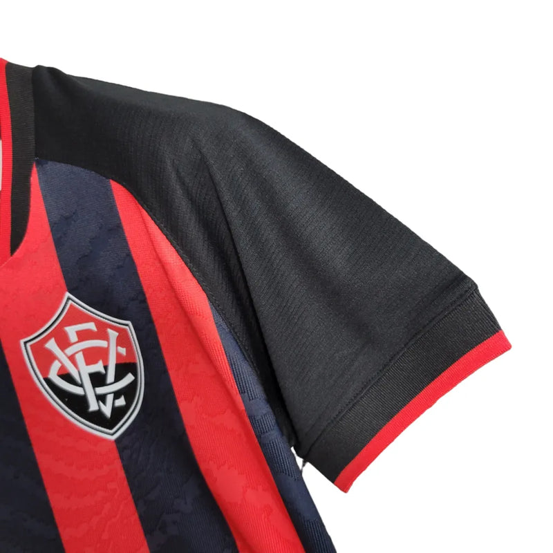 Camisa Vitória l 23/24 - Torcedor Volt Feminina - Vermelha e preta