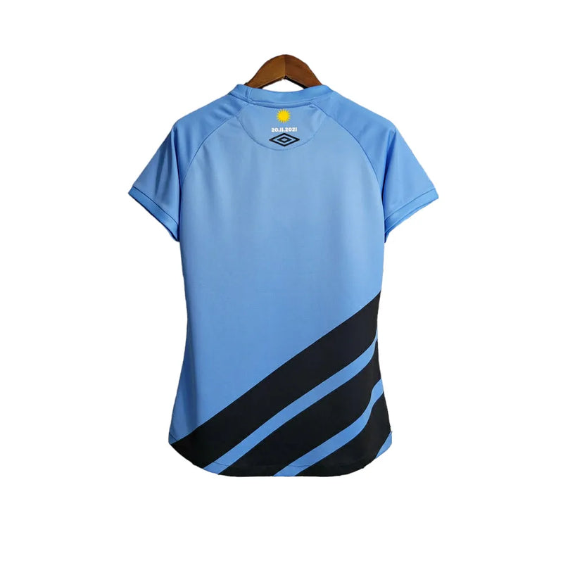 Camisa Athletico Paranaense III 23/24 - Torcedor Umbro Feminina - Azul