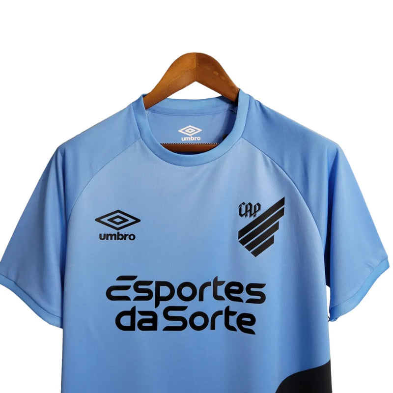 Camisa Athletico Paranaense II 23/24 Torcedor Masculina - Azul com preto