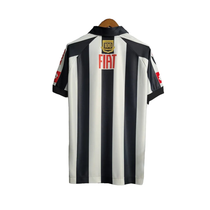 Camisa Retrô Atlético Mineiro Edição especial 2008 - Lotto Masculina - Preta com detalhes em branco