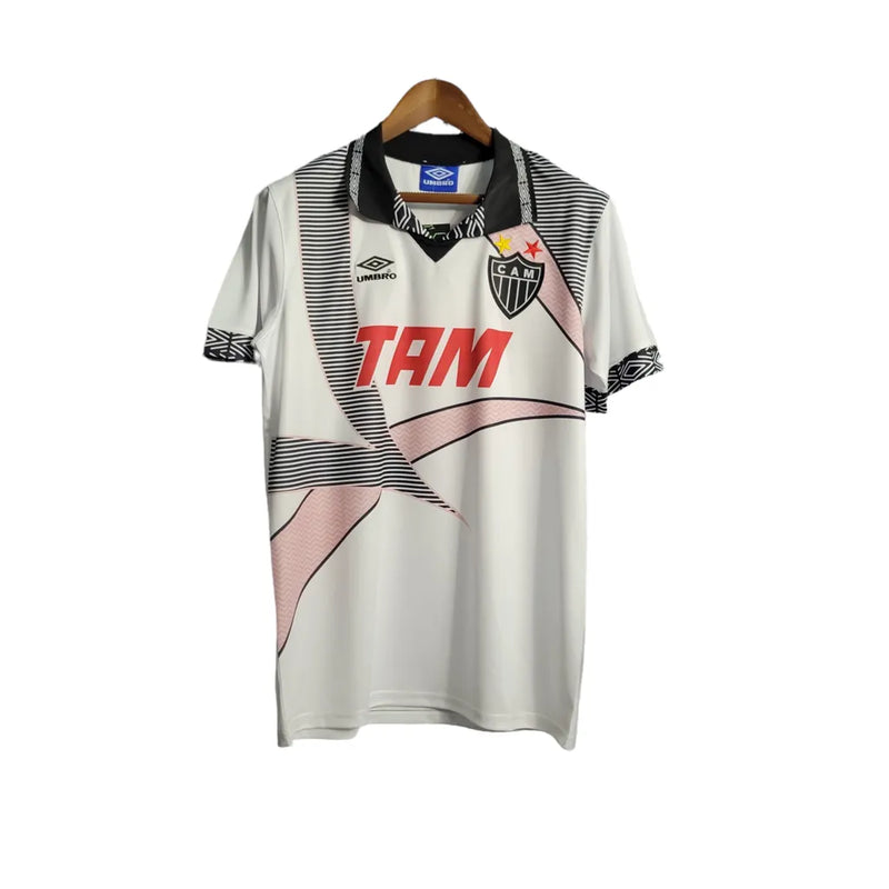 Camisa Retrô Atlético Mineiro II 1996 - Umbro Masculino - Branco com detalhes em preto