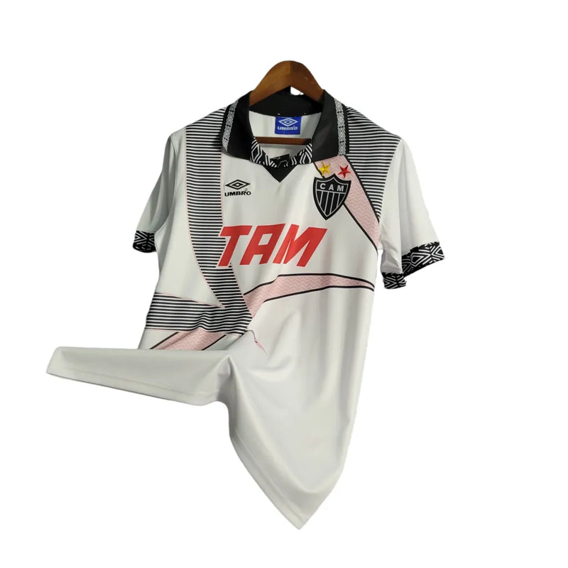 Camisa Retrô Atlético Mineiro II 1996 - Umbro Masculino - Branco com detalhes em preto