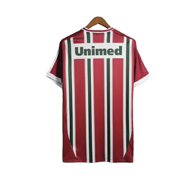 Camisa Fluminense I 2012 Adidas Retrô Masculina - Tricolor Unimed