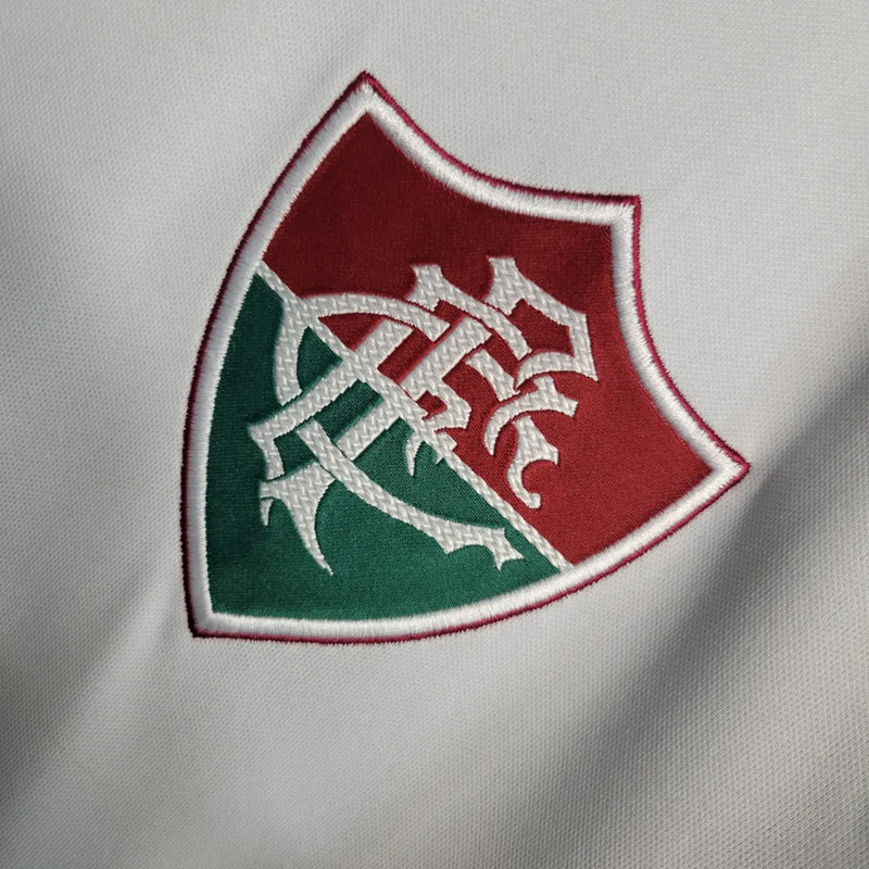 Camisa Fluminense II 23/24 Umbro Treino -Branca com detalhes tricolores