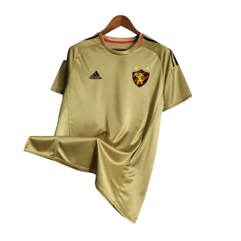 Camisa Sport Recife III 16/17 Adidas Retrô Masculina - Dourada e preta