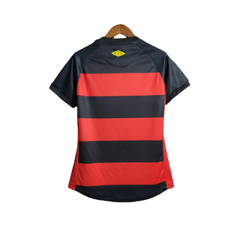 Camisa Sport Recife I 23/24- Torcedor Feminina Umbro - Preta e Vermelha