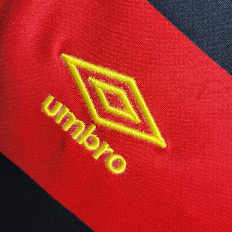 Camisa Sport Recife I 23/24- Torcedor Feminina Umbro - Preta e Vermelha