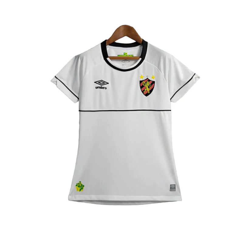 Camisa Sport Recife II 23/24 - Torcedor Umbro Feminina - Branca com detalhes preto