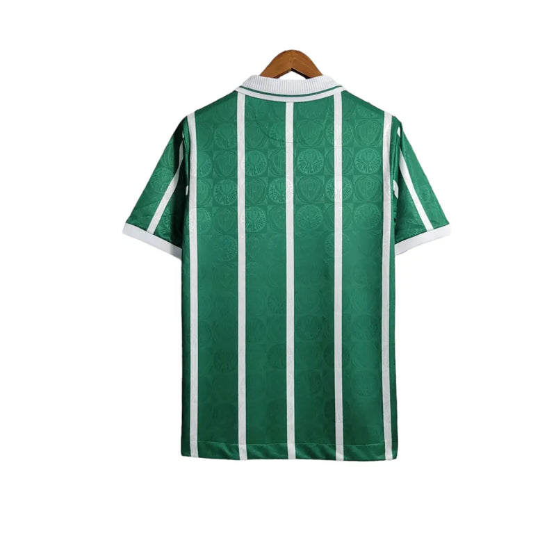 Camisa Retrô Palmeiras I 1993 - Masculina - Verde com listras em branco