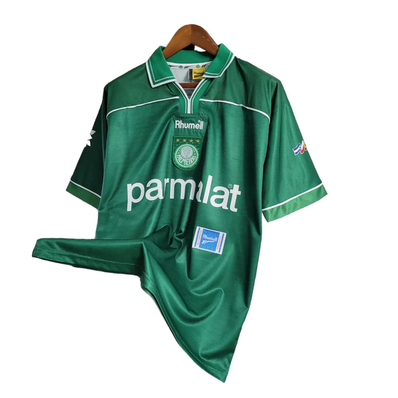 Camisa Retrô Palmeiras Edição Especial 100 anos - Masculina Rhumell - Verde