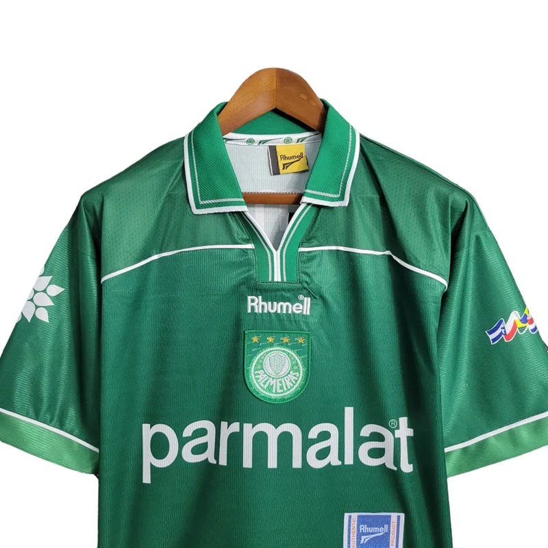 Camisa Retrô Palmeiras Edição Especial 100 anos - Masculina Rhumell - Verde