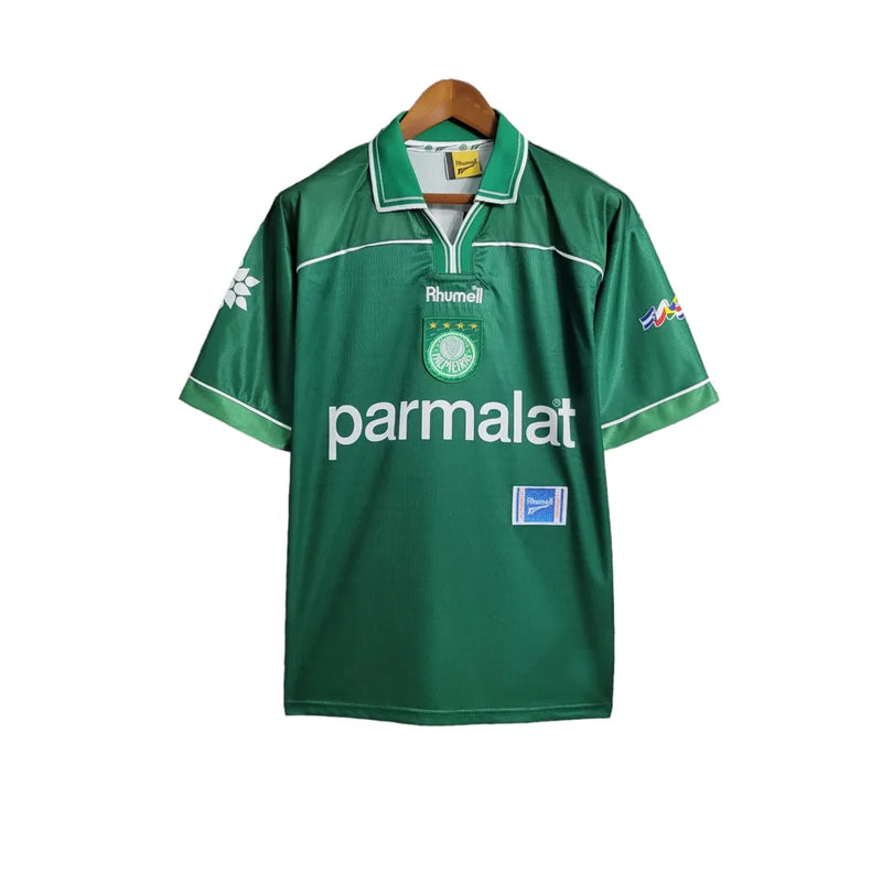 Camisa Retrô Palmeiras Edição Especial 100 anos - Masculina Rhumell - Verde