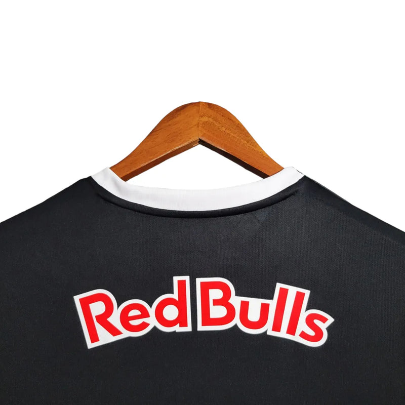 Camisa Red Bull Bragantino II 23/24 - Torcedor New Balance Masculina - Preta com detalhes em branco