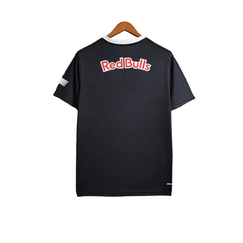 Camisa Red Bull Bragantino II 23/24 - Torcedor New Balance Masculina - Preta com detalhes em branco