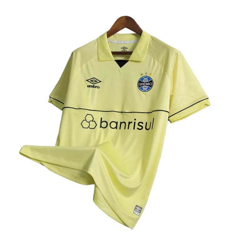 Camisa Grêmio Goleiro 23/24 - Torcedor Umbro Masculina - Amarela