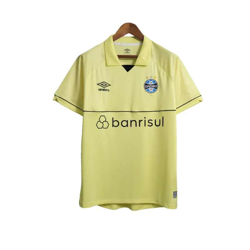 Camisa Grêmio Goleiro 23/24 - Torcedor Umbro Masculina - Amarela